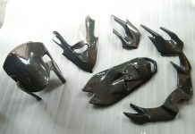 Sportbike 150 cc – 250 cc Semakin Macho dengan Body Part Karbon Komposit Body Part karbon Chips Bodywork