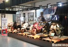 Tiga Modifikasi Honda PCX 150 Karya Honda Dream Ride Project Nongol di Kustomfest 2019 Tiga Modifikasi Honda PCX 150