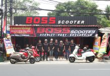 Boss Scooter Hadir dengan Mekanik Berpengalaman Khusus Vespa Launching Boss Scooter