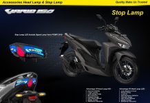 Stop Lamp dari JPA Bikin Tampilan Honda Vario 150 cc Lebih Gaya Stop Lamp