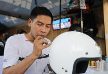 Helm Makin Keren dengan Motif Custom Helm motif custom