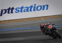 Meski Terjatuh, Quartararo akan Start Terdepan di MotoGP Thailand QTT MotoGP 2019 Thailand