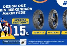 3 Model Ban IRC Didiskon Hingga 15%