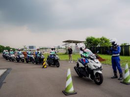 Yayasan AHM Latih 45 Duta Safety Riding dari SMA di Safety Riding Camp Yayasan AHM Latih 45