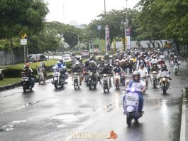 Keseruan Satmori Menuju IIMS 2023, KopdarGab X FebruaRide Digelar Bikers Dakwah Satmori Menuju IIMS 2023