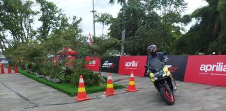 First Ride Aprilia SR