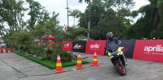 First Ride Aprilia SR