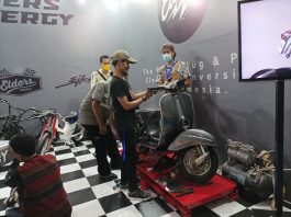 Elders Elettrico Hadir di PEVS 2022, Konversi Vespa Jadul Jadi Listrik Elders Elettrico PEVS 2022