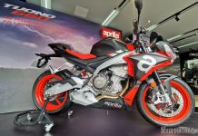 Harga Aprilia Tuono 660 Beda Rp 20 Juta dari RS 660, Tanpa Quickshifter Aprilia Tuono 660 sport