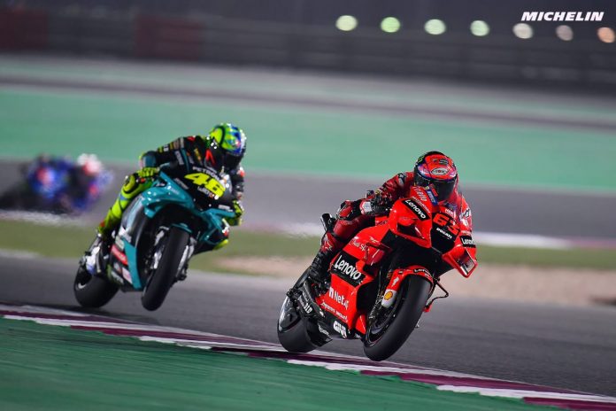 Bagnaia Paling Cepat di QTT MotoGP Qatar 2021