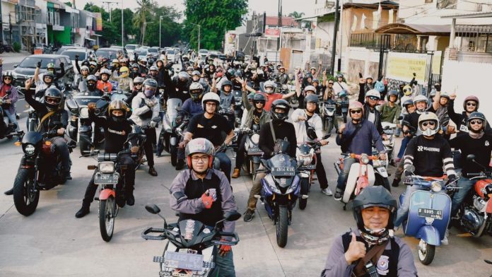 Galeri Foto Ulang Tahun Bikers Dakwah Pertama,Diirangkul Bukan Dipukul