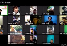 Kopdar Virtual Komunitas Genio
