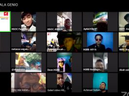 Meski Terbatas, Tapi Kopdar Virtual Komunitas Genio Bisa Semeriah ini Kopdar Virtual Komunitas Genio