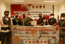 BB1%MC Donasikan Alat Kesehatan ke RS Wisma Atlet Kemayoran BB1%MC Donasikan Alat Kesehatan