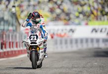 Pakai Livery Khusus untuk Fausto Gresini, Diggia Finis P8 di Kandang Livery Khusus untuk Fausto Gresini