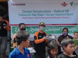 Grebek Bengkel Federal Oil Bantu Pulihkan Dampak Bencana Alam Grebek Bengkel Federal Oil