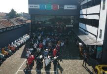 Keren! Gathering Vespa 946 Terbanyak Sepanjang Sejarah Difasilitasi GAIA Moto Gathering Vespa 946