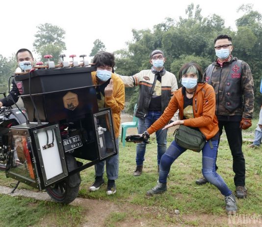 Global Klik Ride, Ajak Artis Pamerkan Mesin Pengolah Air Kotor Jadi Siap Minum Global Klik Ride