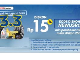 Harbolnas 3.3 2023 Astra Otoshop dengan Diskon 15% untuk Pengguna Baru Harbolnas 3.3 2023 Astra Otoshop