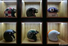 Helm Felix ST520 Bawa Spirit Vintage Racing 1970-an di Blackriot Helm Felix ST520