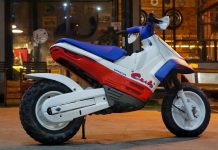Honda Cub EZ90, Motor Lawas Eksentrik Bisa Meluncur di Salju Honda Cub EZ90