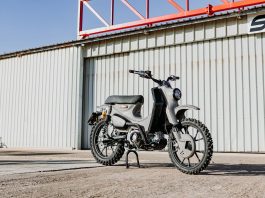 Sangar! Honda Super Cub 125X Dibuat untuk Ikut Reli Dust’n Sardinia 500 KM Honda Super Cub 125X