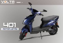 Volta Luncurkan Skuter Listrik 401 Sudah Ber-STNK, Bisa Menjelajah 110 KM Volta 401