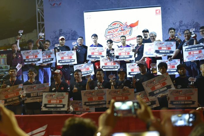 Pemenang Honda Modif Contest 2019 Jakarta