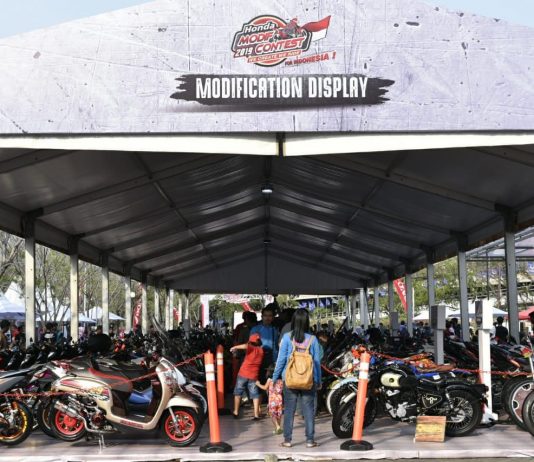 Meriahnya Honda Modif Contest 2019 Jakarta Gelaran Wahana Honda Modif Contest 2019 Jakarta