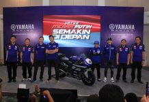 Vinales dan Rossi Hadiri Launching Yamaha Racing Indonesia 2020