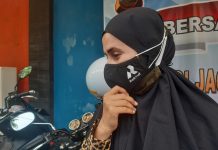 LA 32 Riders Bagikan Masker