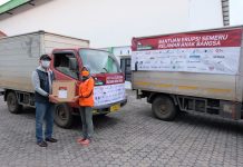 RAB dan Wahana Tanggap Semeru, Ribuan Paket Didistribusikan Kepada Pengungsi RAB dan Wahana Tanggap Semeru