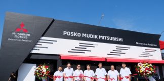 Posko Mudik Mitsubishi