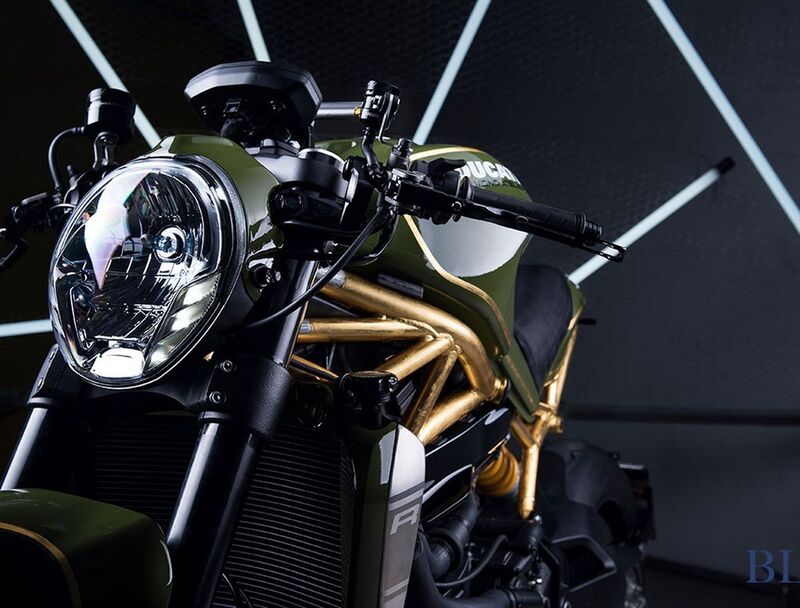 Ducati Monster Emas 24K