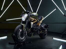 Ducati Monster Tampilkan Emas 24K Karya Diamond Atelier Ducati Monster Emas 24K