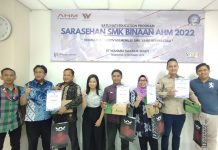 Apresiasi Wahana untuk SMK Binaan Terbaik 2022 Apresiasi SMK Binaan Wahana