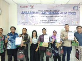 Apresiasi Wahana untuk SMK Binaan Terbaik 2022 Apresiasi SMK Binaan Wahana