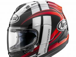 Arai RX-7V Evo Isle of Man TT untuk Musim Depan, Dirancang Drudi Arai RX-7V Evo Isle