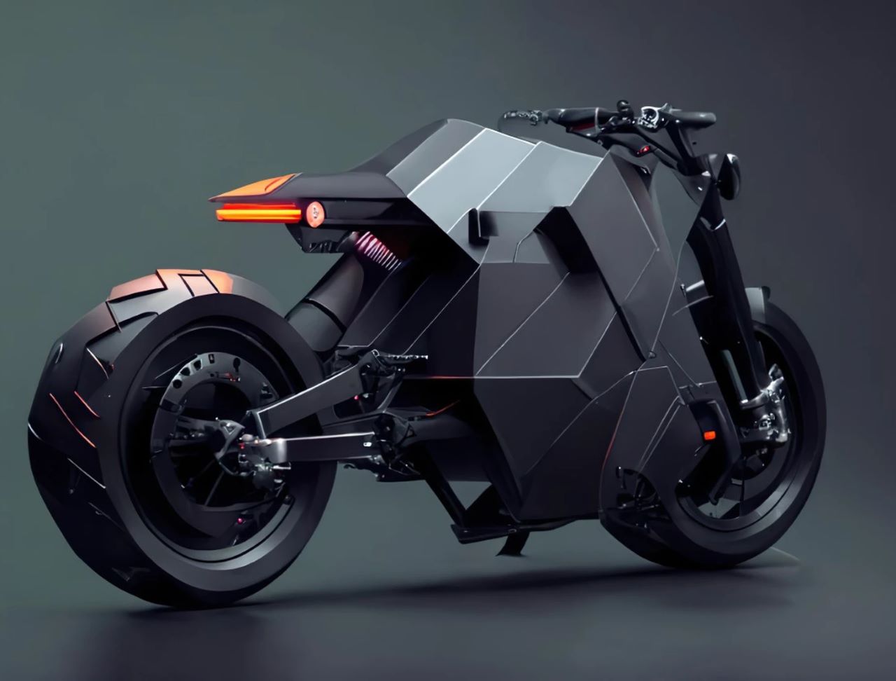 Konsep Tesla Cyberbike