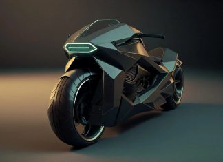 Konsep Tesla Cyberbike