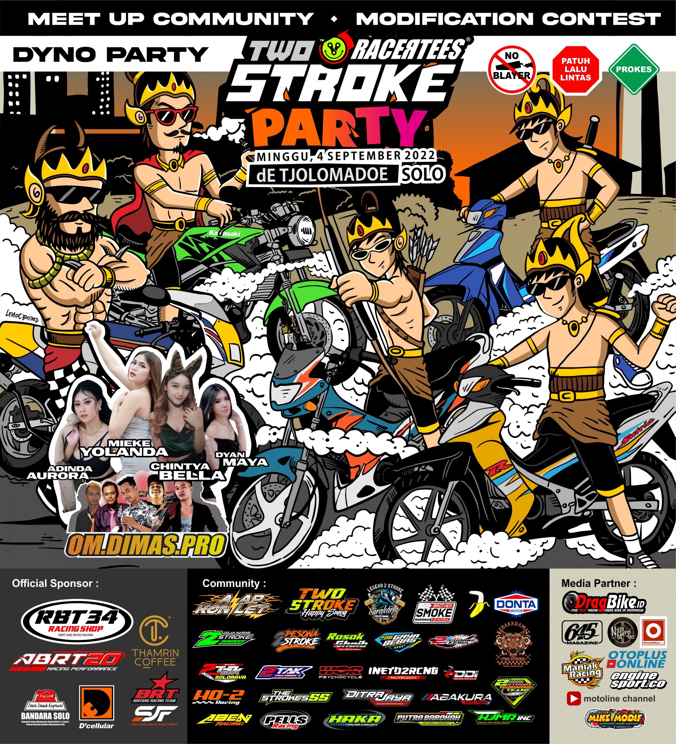 Racertees 2Stroke Party 2022