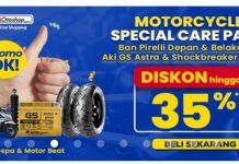 Manfaatkan Paket Motorcycle Bundling CarePack Buat Vespa dan Mio Motorcycle Bundling CarePack