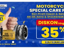Manfaatkan Paket Motorcycle Bundling CarePack Buat Vespa dan Mio Motorcycle Bundling CarePack