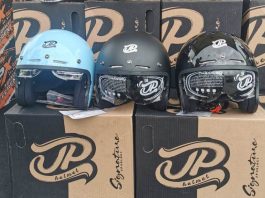 Selain Helm Edisi Couple, JP Helmet Rilis Model New Retro Signature New Retro Signature