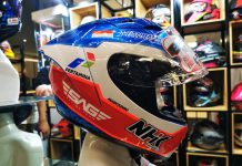 Debut NHK di JHE 2021, Bawa Euforia Helm Balap Tim Mandalika NHK di JHE 2021