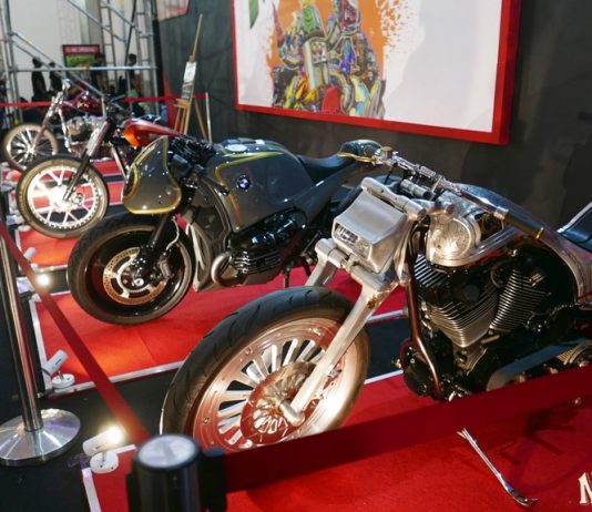 Parade Motor Custom dari Jepang Karya VIP Guest di Kustomfest 2022 Parade Motor Custom dari Jepang