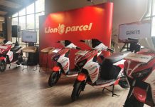 Kurir Lion Parcel Akan Menggunakan Motor Listrik GESITS motor listrik GESITS
