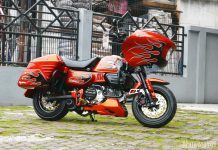 Lucu Nih! Modifikasi Honda Monkey Berjubah Bagger Gaya RG Mini Modifikasi Honda Monkey