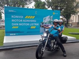 Dirut PLN Geber Motor Listrik Chopper Karya Victory Project EV Medan