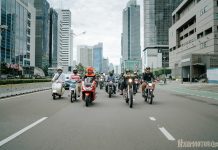 Galeri Foto Sunmori NovembeRide ke IIMS Motobike Show 2021